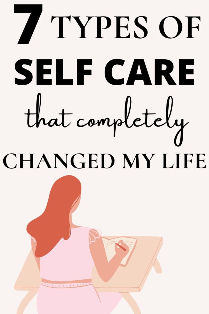 7 types of self-care