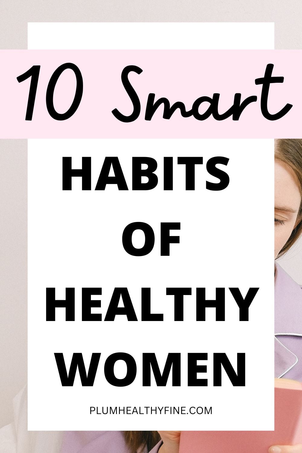 women healthy lifestyle habits