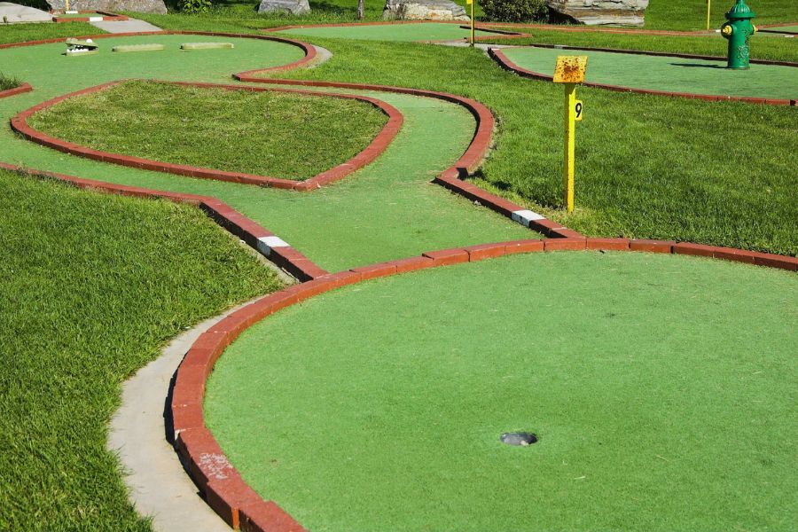 mini golf field